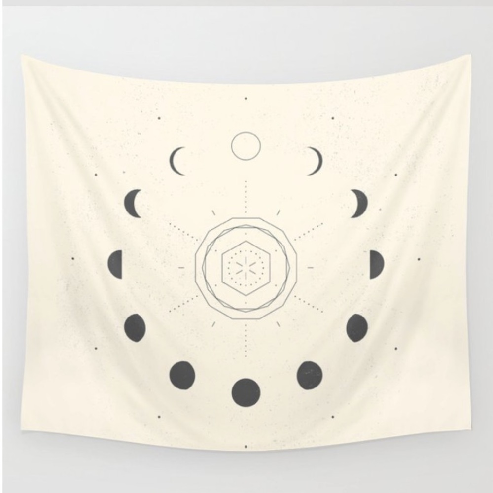 🌗 Moon Phase Galaxy Of Constellation Tapestry New